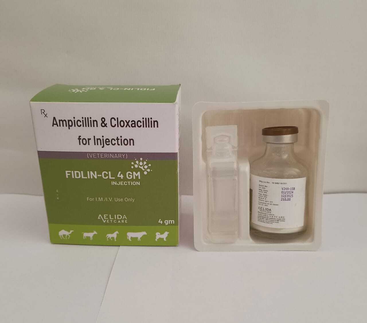 Ampicillin And Cloxacillin Injection  Long  Acting
