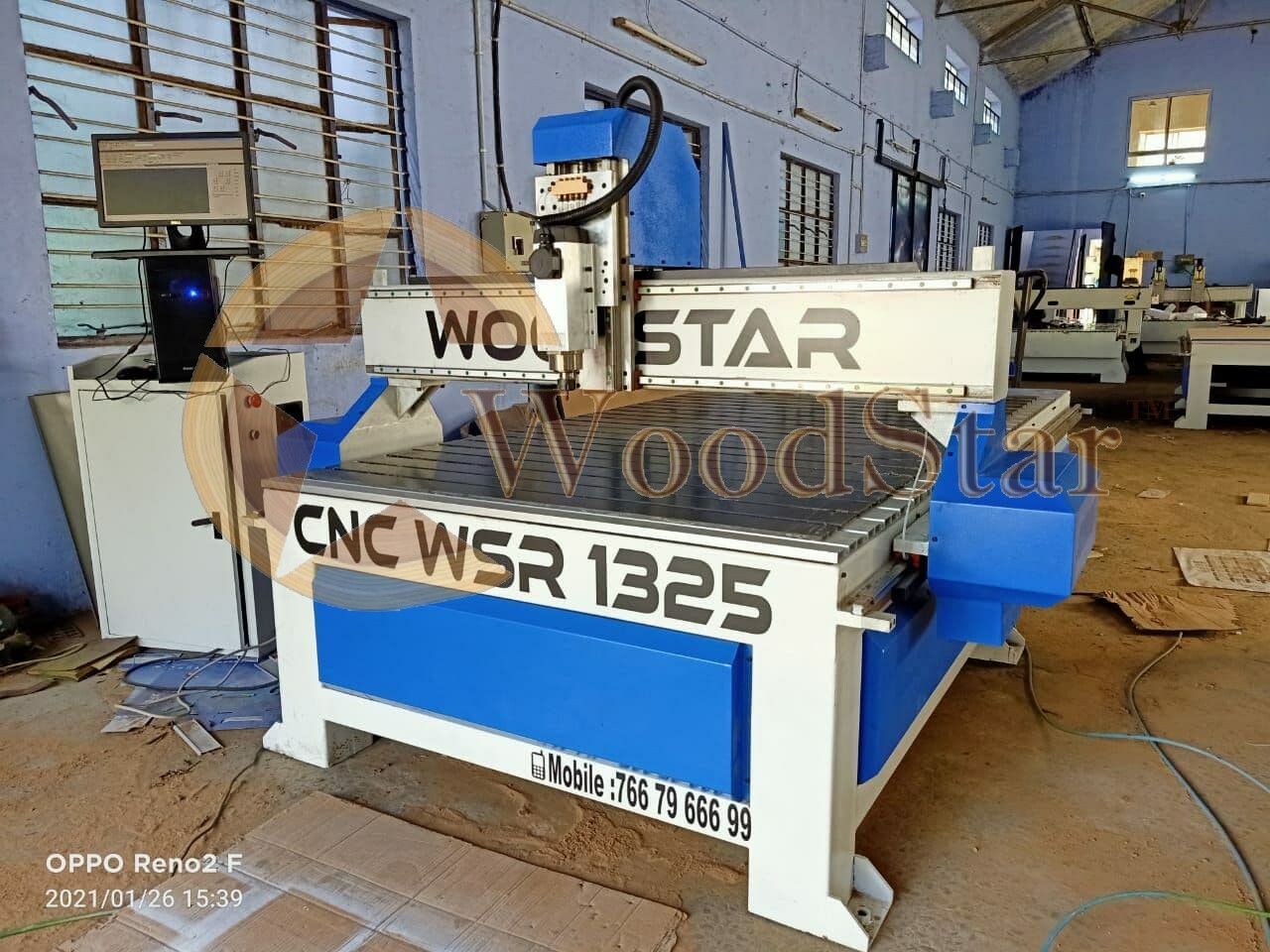 Kandachipuram Cnc Wood Working Router Machine - Capacity: 1300kg Ton/day