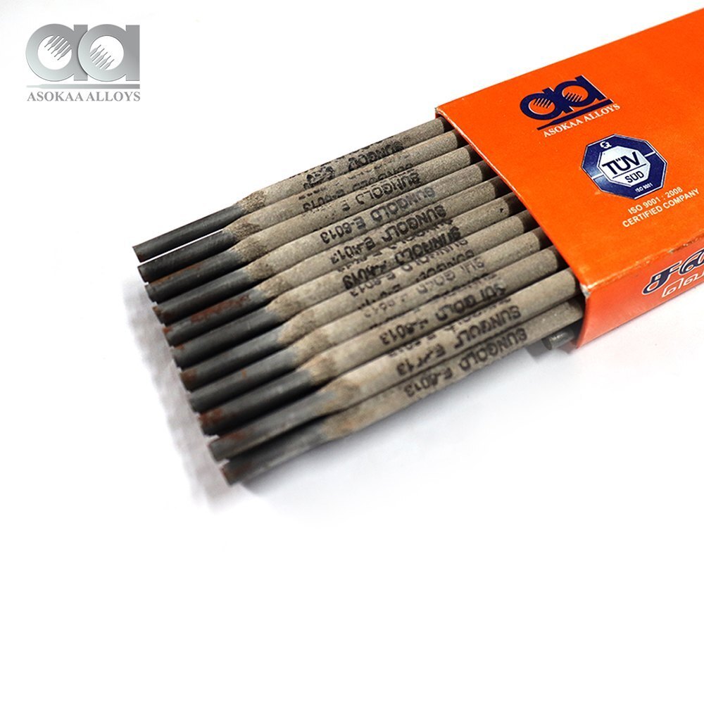 E-6013 Welding Electrode - 3.15 Mm Stainless Steel, Silver Color, Customized Size, Dc Opening Pattern, Industrial Use