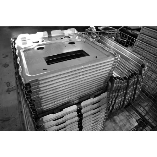 Industrial Deep Drawn Machining Parts - Metal, Silver Finish , Polished Surface Treatment with Warranty