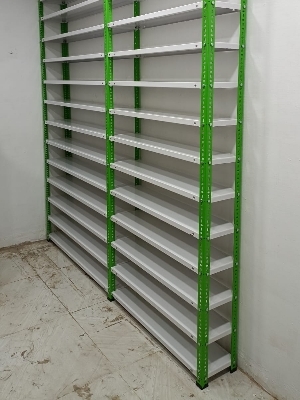 Powder Coated Slotted Angle Rack By Supreme Steel Company