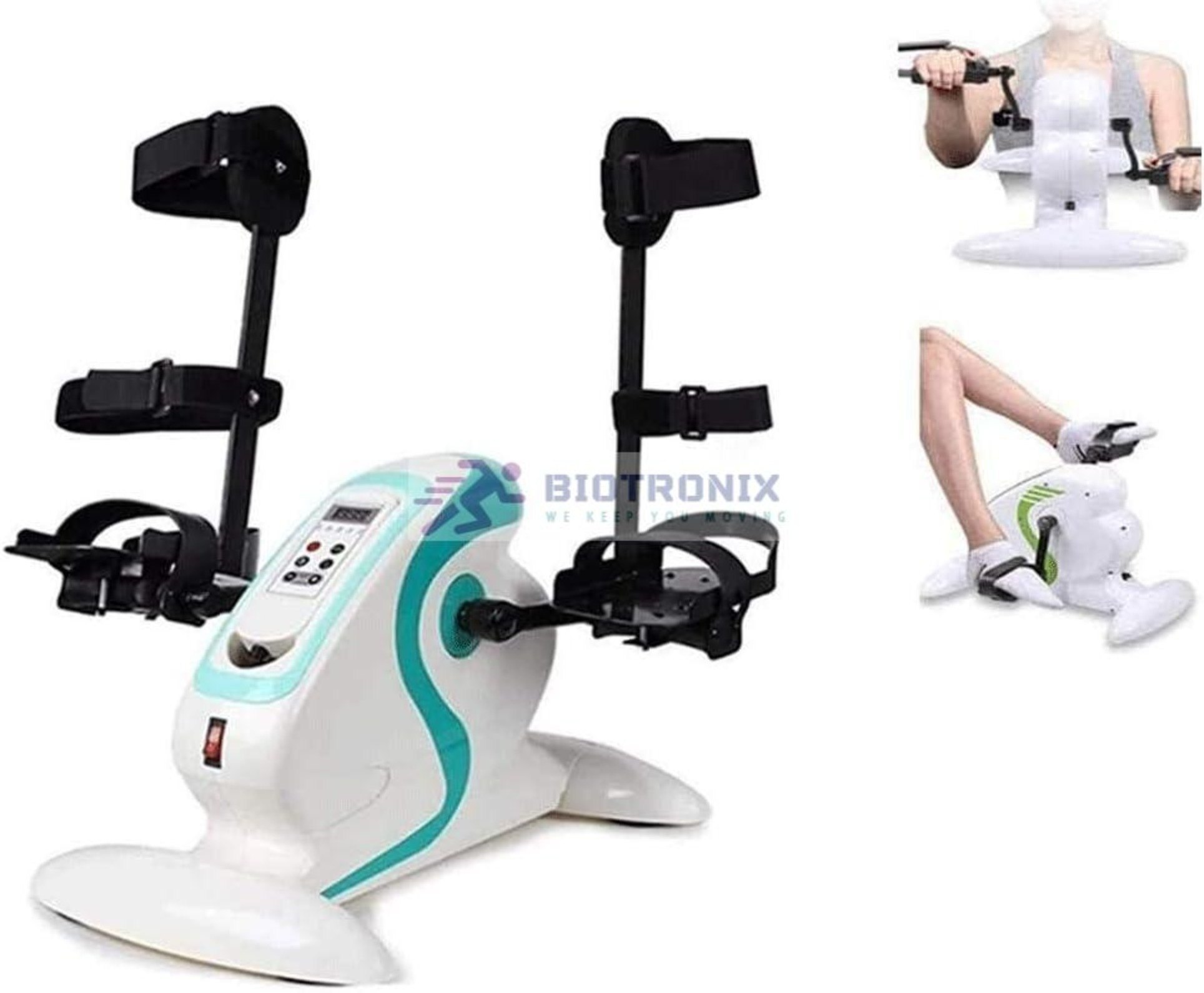 Mini Pedal Exercise Cycle Motorized With Leg Support - Age Group: Adults