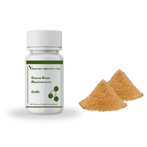 Cerium Oxide Nanopowder - Cerium Oxide, Powder, Brown, Density 7.13 g/mL, Lab Grade, Warranty Included | Polishing, Catalysts, Fuel Cells