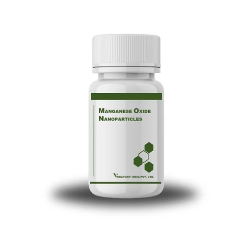 Manganese Oxide Nanoparticles - Density 5.37 g/cm3, Lab Grade Powder - High Stability, Unique Optical, Magnetic & Electrical Properties