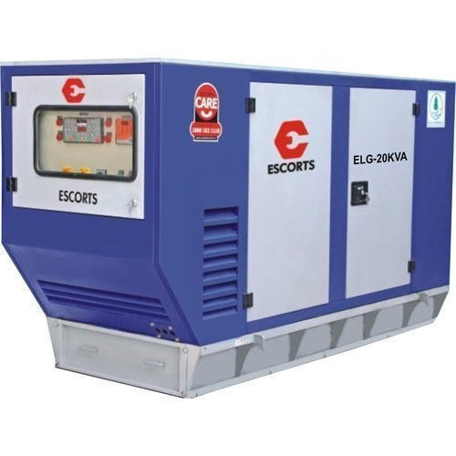 Escorts Diesel Generator Elg-20 Kva - Engine Type: Air-Cooled