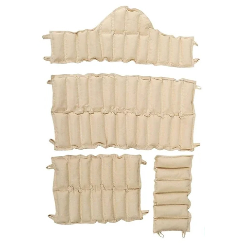 Moist Heat Packs Set - Silicone Material, 30 X 30 X 10 Cm | Recyclable, Portable, Manual Power Source, Ideal For Targeted Pain Relief