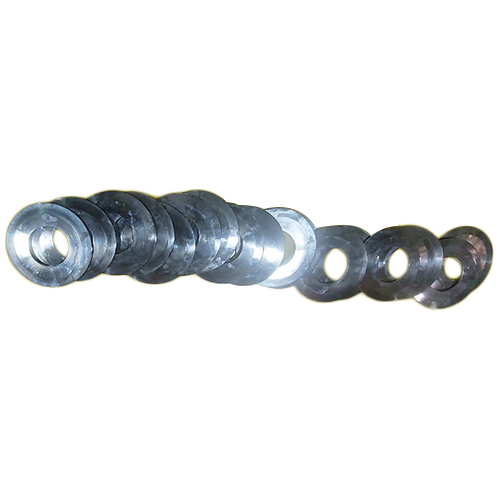 Separator Disc - High-quality Ms Material, Silver Finish For Precision In Slitting Machines