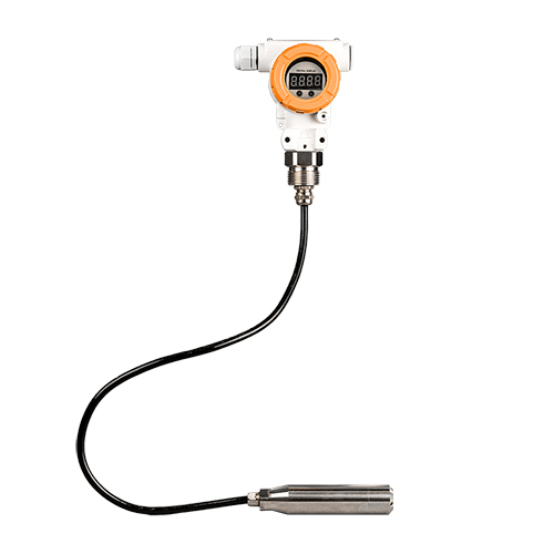 Hcdb-50 Submersible Hydrostatic Level Transmitter - Stainless Steel & Pvc, High Range Analog Display, Manual Power Supply, Industrial Usage