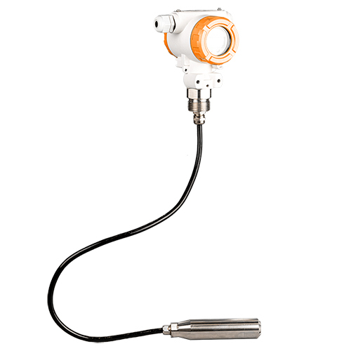 Hcdb-50 Submersible Hydrostatic Level Transmitter - Stainless Steel & Pvc, High Range Analog Display, Manual Power Supply, Industrial Usage