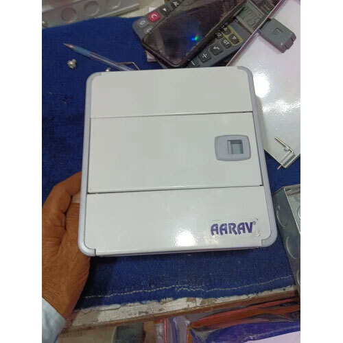 Aarav Mcb Box - Electronic Appliance, Rio Type Design, Elegant White Finish