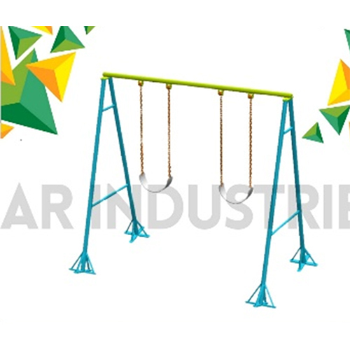 2 Seater ARC Swing - High-Quality FRP Material, Customized Size Options | For Ages 3-10, Manual Operation, Easy Installation Guidelines