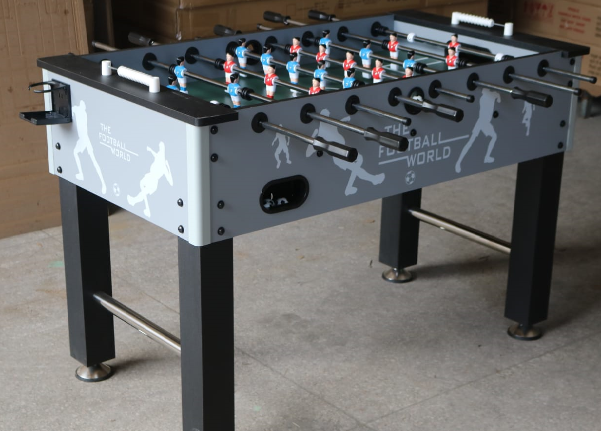 Boot Boy Foosball Table - Bb 1002 In - Grey With Graphics - Designed For: Adults