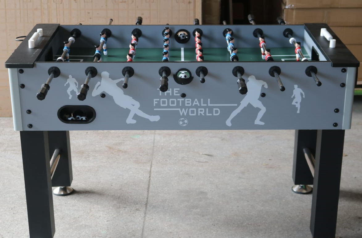 Boot Boy Foosball Table - Bb 1002 In - Grey With Graphics - Designed For: Adults