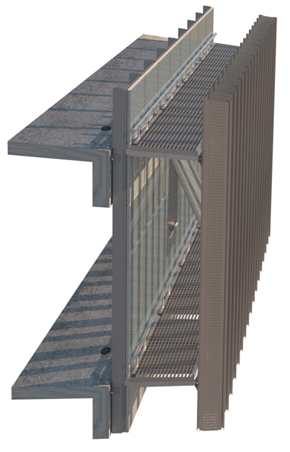 Anti Skid Grating - Application: Commercial