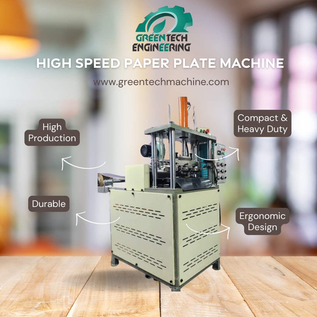 High Speed 3cp 4cp Paper Plate Making Machine