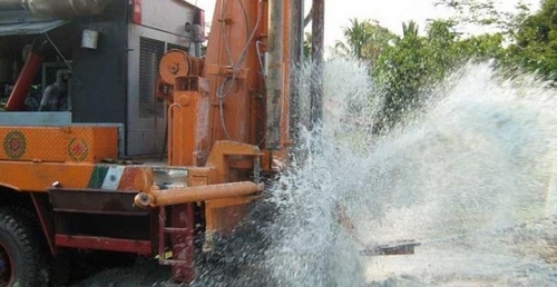 जल कुएं की ड्रिलिंग