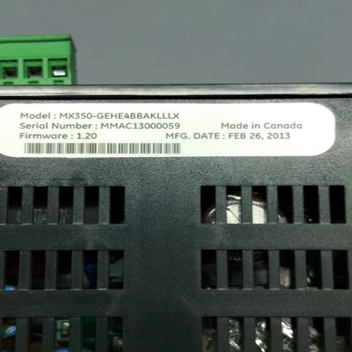 Ge Multilin  Mx350-gehe4bbaklllx Transfer Controller