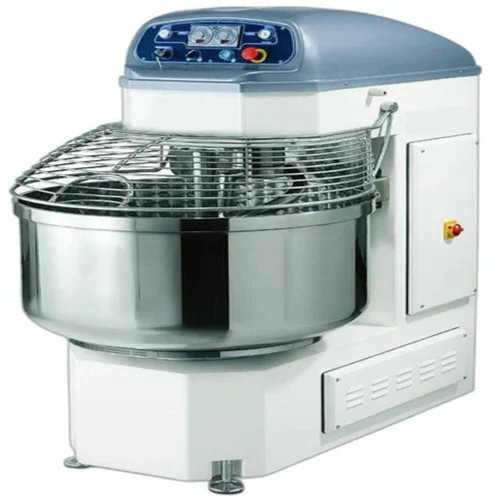 Berjaya Spiral Mixer - 30 Ltrs Capacity, Stainless Steel, 730 x 450 x 850 mm Dimensions, Semi Automatic, 125 kg Weight