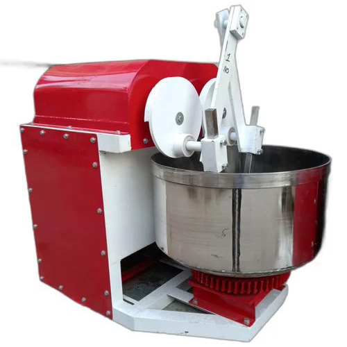 Red Double Arm Spiral Mixer (Indian)