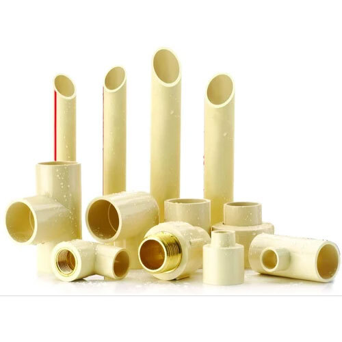 Prinzia Cpvc Pipe Fitting - 3-4 Inch Round | White, Durable Cpvc Material, Warranty Included