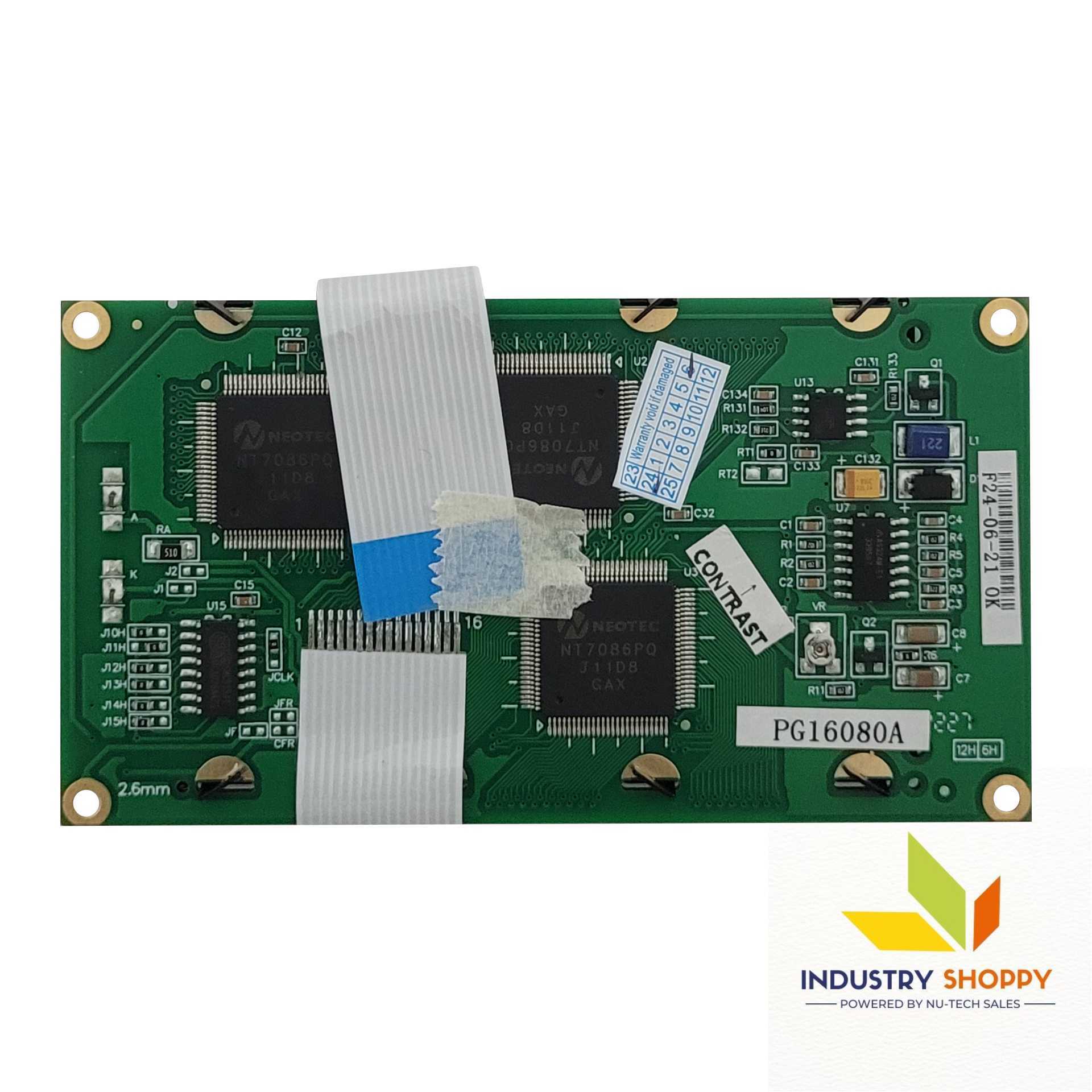 Original Pg16080a Lcd Module (Green) - Application: Industrial