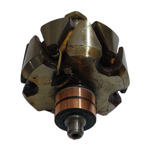 Tc Nm Alternator Rotor - Copper Material, 12-24 Volt Voltage Range | Durable, High Insulation Resistance, Round Shape