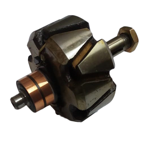 Tc Nm Alternator Rotor - Copper Material, 12-24 Volt Voltage Range | Durable, High Insulation Resistance, Round Shape