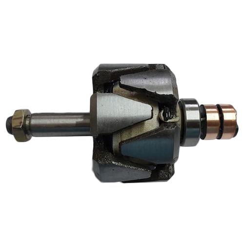 Tata 407 Alternator Rotor - Copper Material, 12-24 Volt Voltage Range | High Insulation Resistance, Durable Round Design For Automotive Applications