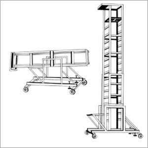 Tiltable Tower Extension Ladder