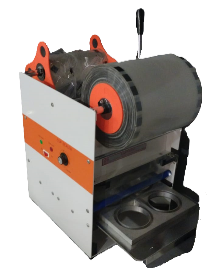 Manual 4-cup Sealer - 80 Kilograms, Simple And Efficient Tool For Sealing Beverages, Yogurt, And Pudding