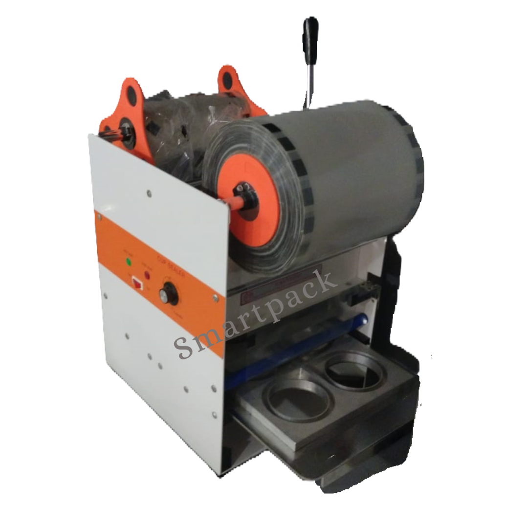 Manual 4-cup Sealer - 80 Kilograms, Simple And Efficient Tool For Sealing Beverages, Yogurt, And Pudding