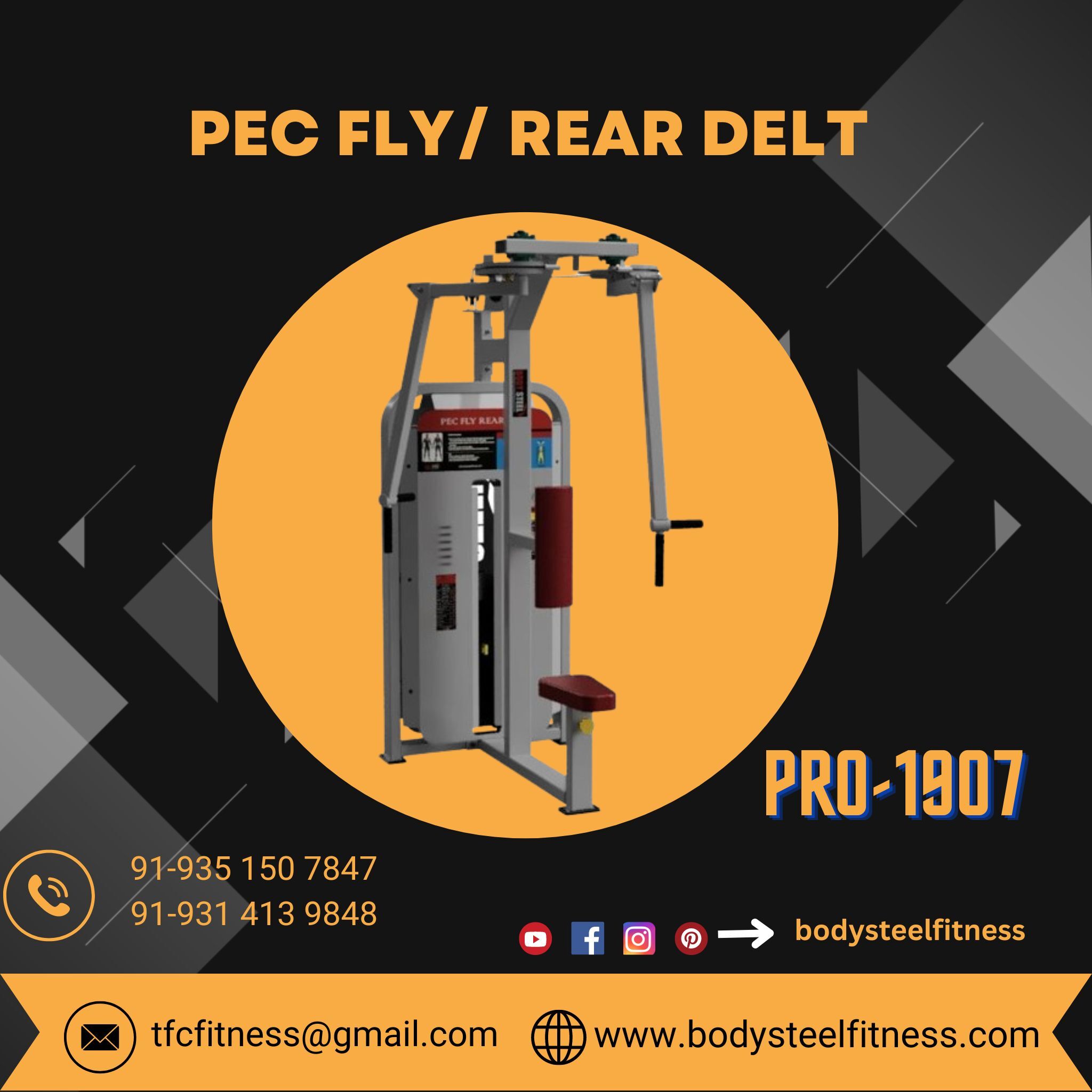 Pec Fly/rear Delt - Grade: Commercial Use