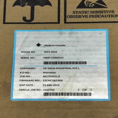 Ge Multilin 1853-0042 Enhanced Faceplate ( New Opan Box )