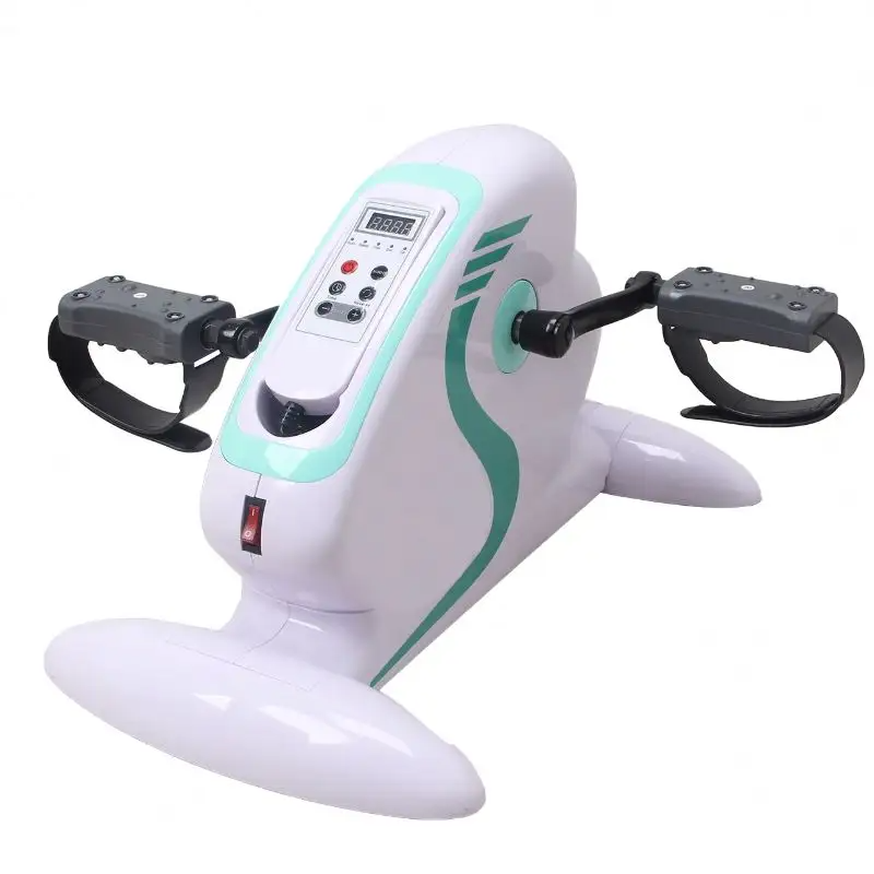 Motorized Electric Pedo Cycle - Portable Plastic, 5kg Weight | Lcd Display, Adjustable Speed Settings, Dual Functionality For Leg And Arm Exercises, User-friendly Controls, Ideal For Stroke Therapy And Senior Rehabilitation
