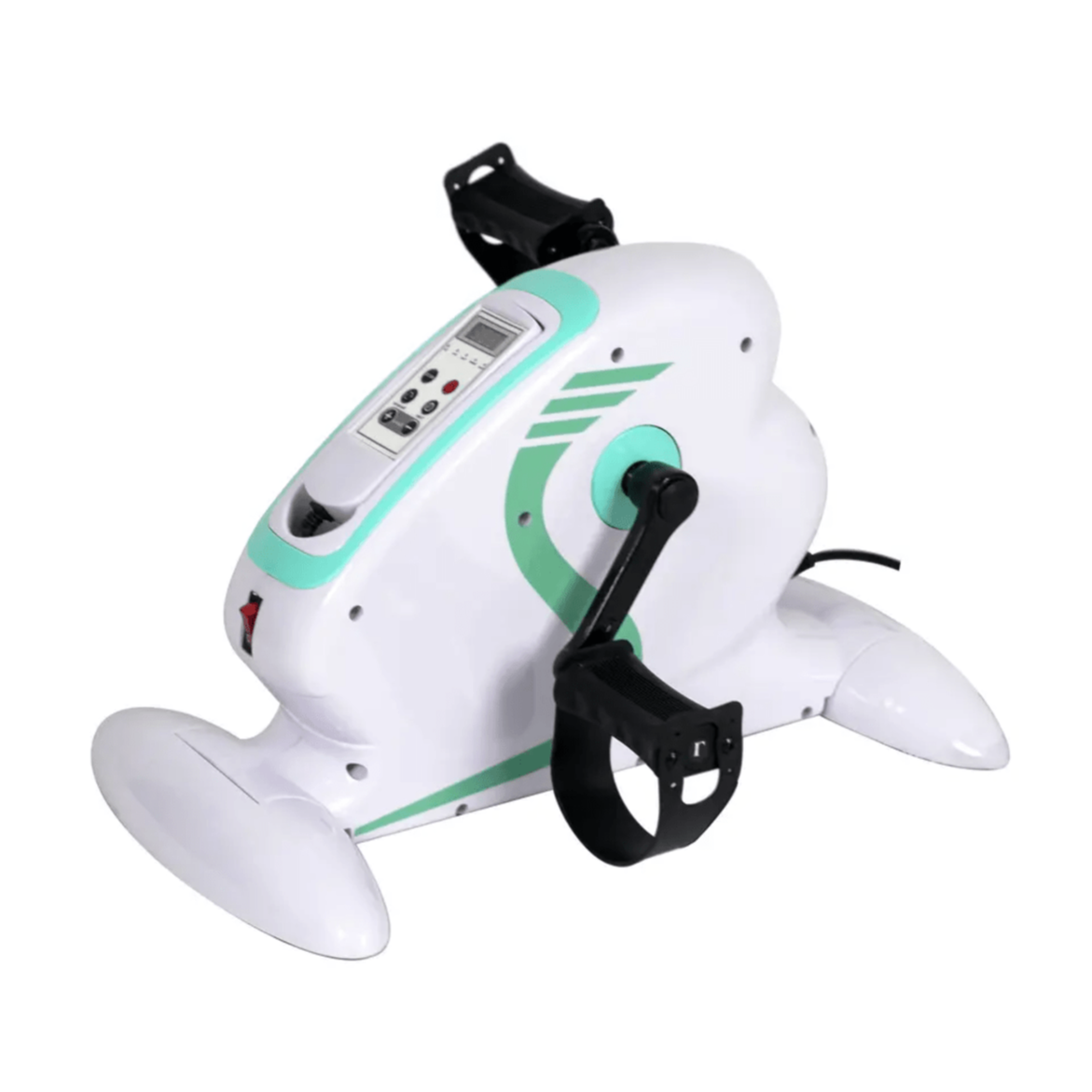 Motorized Electric Pedo Cycle - Portable Plastic, 5kg Weight | Lcd Display, Adjustable Speed Settings, Dual Functionality For Leg And Arm Exercises, User-friendly Controls, Ideal For Stroke Therapy And Senior Rehabilitation