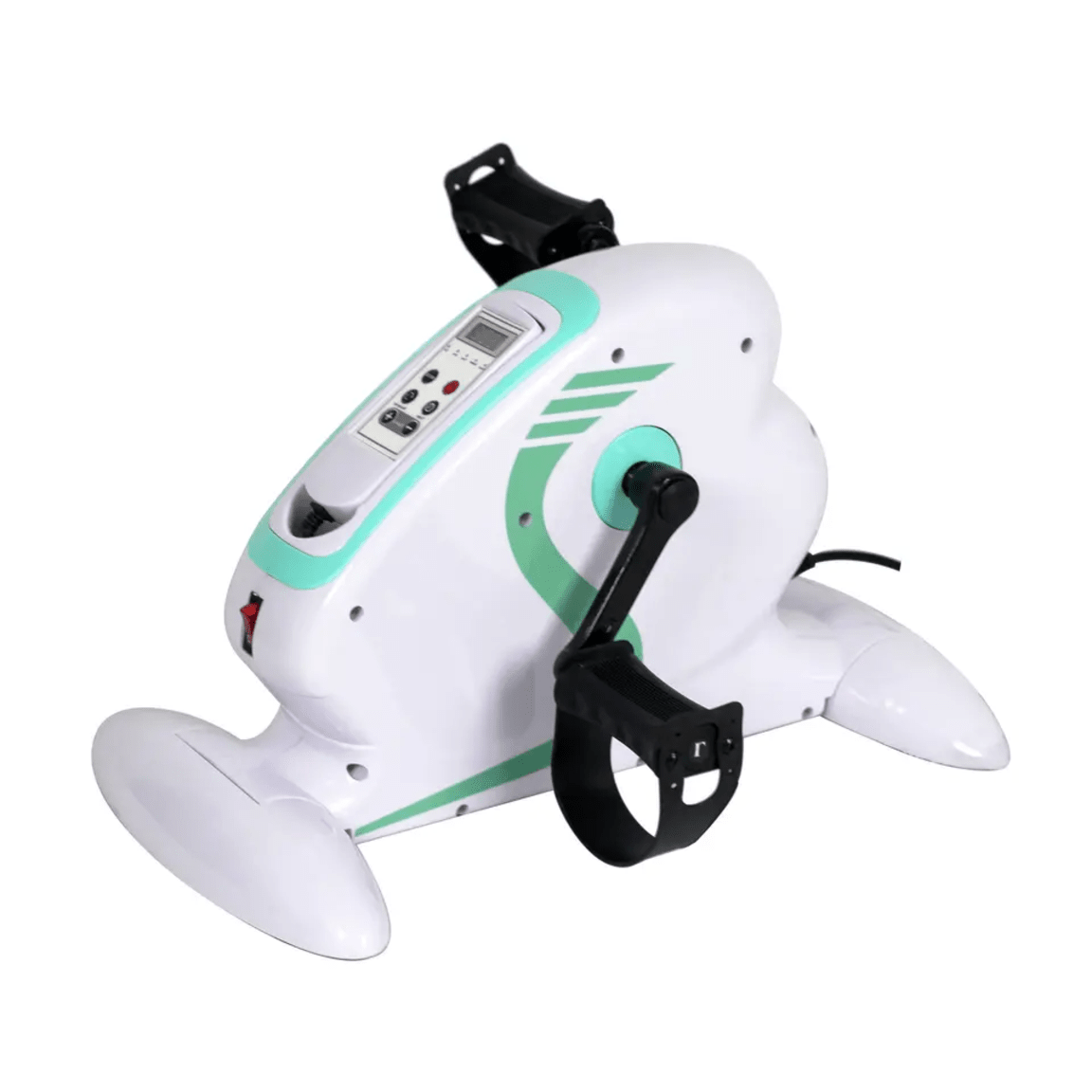 Motorized Electric Pedo Cycle - Portable Plastic, 5kg Weight | Lcd Display, Adjustable Speed Settings, Dual Functionality For Leg And Arm Exercises, User-friendly Controls, Ideal For Stroke Therapy And Senior Rehabilitation