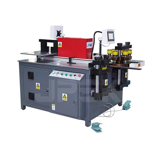Jpsk-4a-303nc Plc कंट्रोल ऑटोमैटिक कॉपर बसबार प्रोसेसिंग मशीन