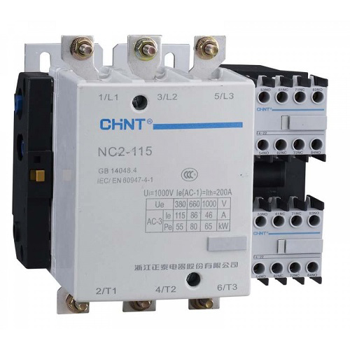 NC2-115 110v चेंट पावर कंटैक्टर्स