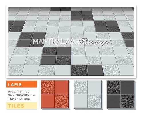 Lapis Parking Tiles - Size: 305X305 Mm