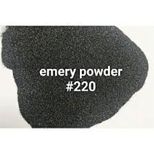 Black Emery Powder - Abrasive Material, Fine Grains, Natural Composition, Versatile for Polishing, Sand Blasting, Tool Sharpening