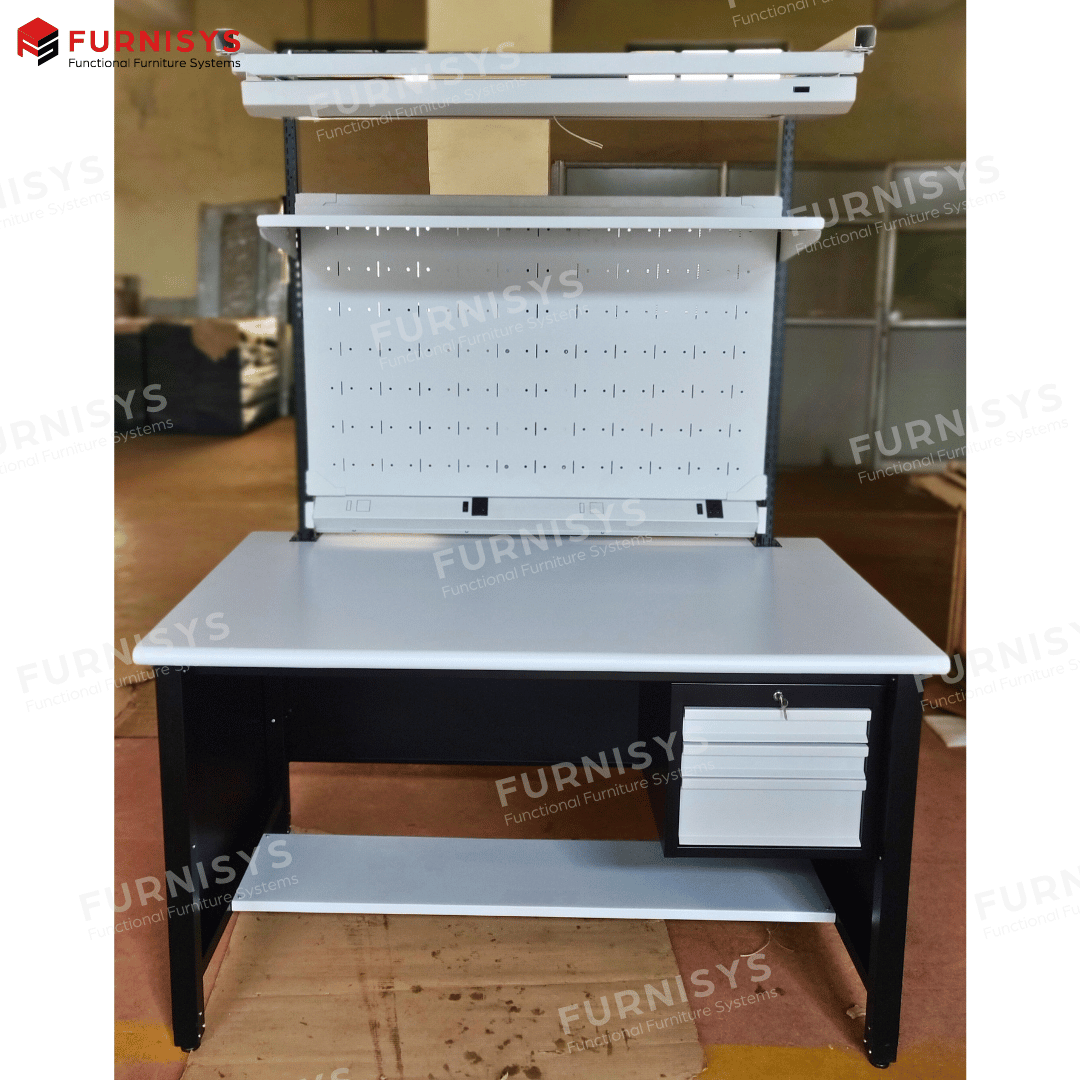 Black Flexi Workstation