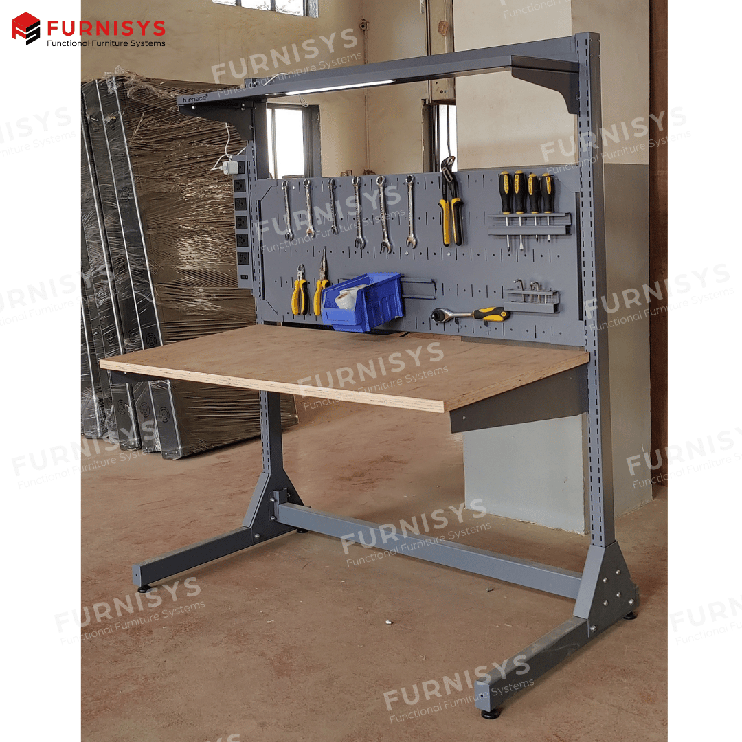 Black Flexi Workstation