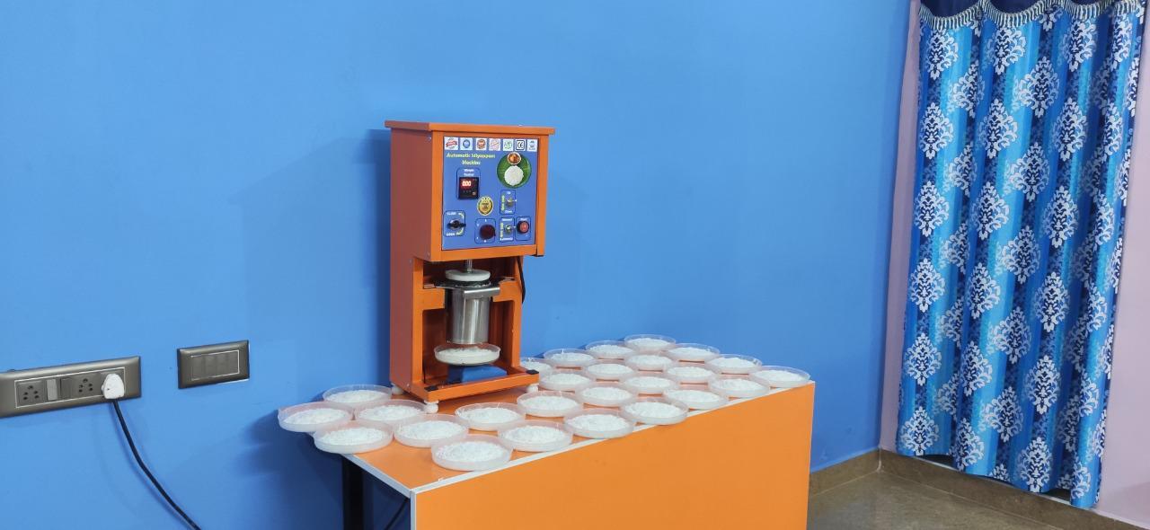 Noolappam Machine - Stainless Steel, Table Top Type, Blue Color | Automatic, High Efficiency, Eco Friendly, Low Noise, Plc Control