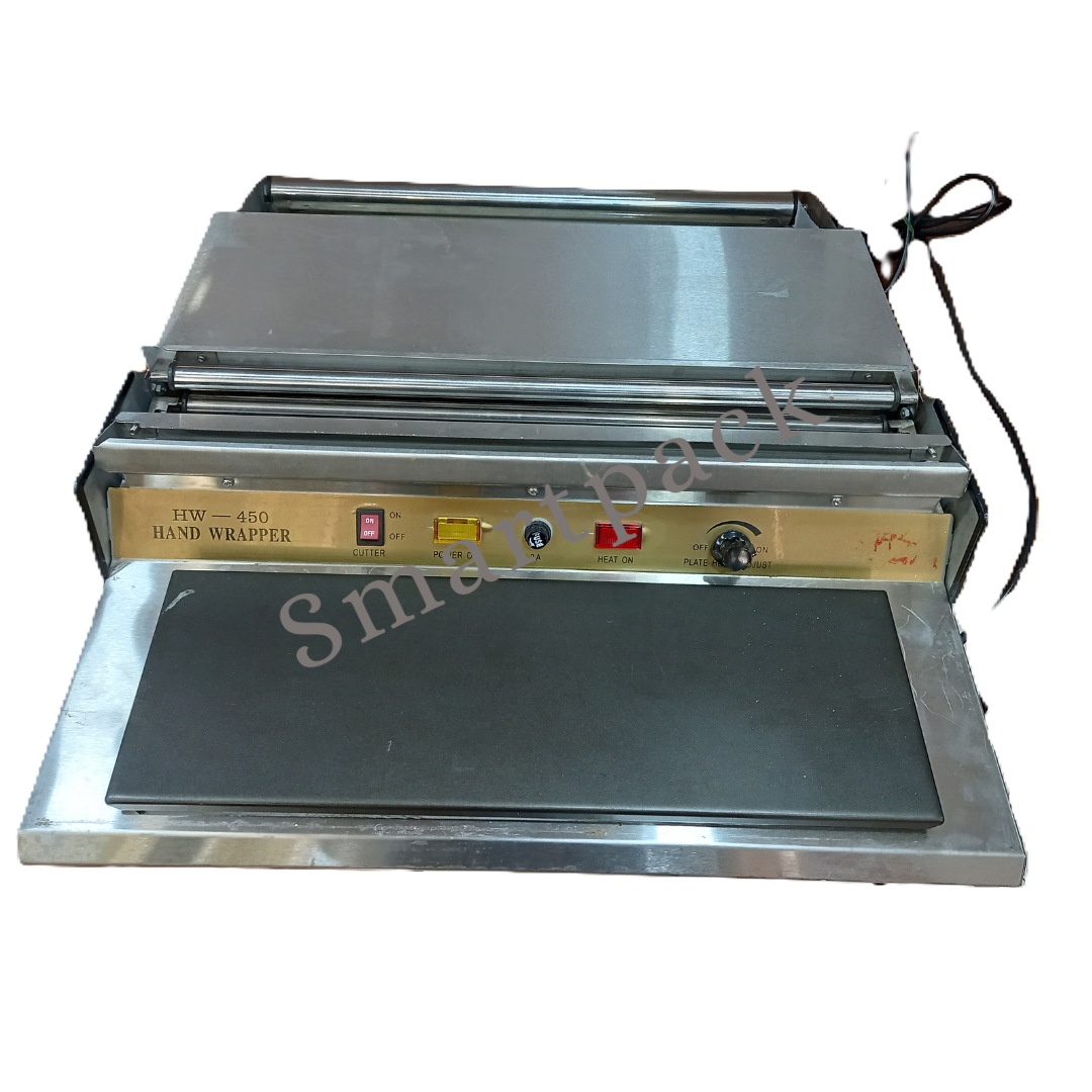 Manual Wrapping Machine - Ms Material, 500 Kg/hr Capacity, Silver Color | Semi-automatic, Frequency Speed Control, Computerized, Ideal For Vegetable Packaging