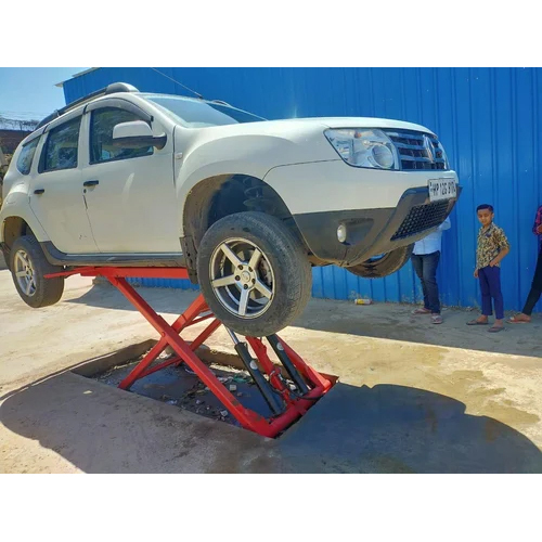 Scissor Car Lift - Lifting Height: 5 Foot (Ft)