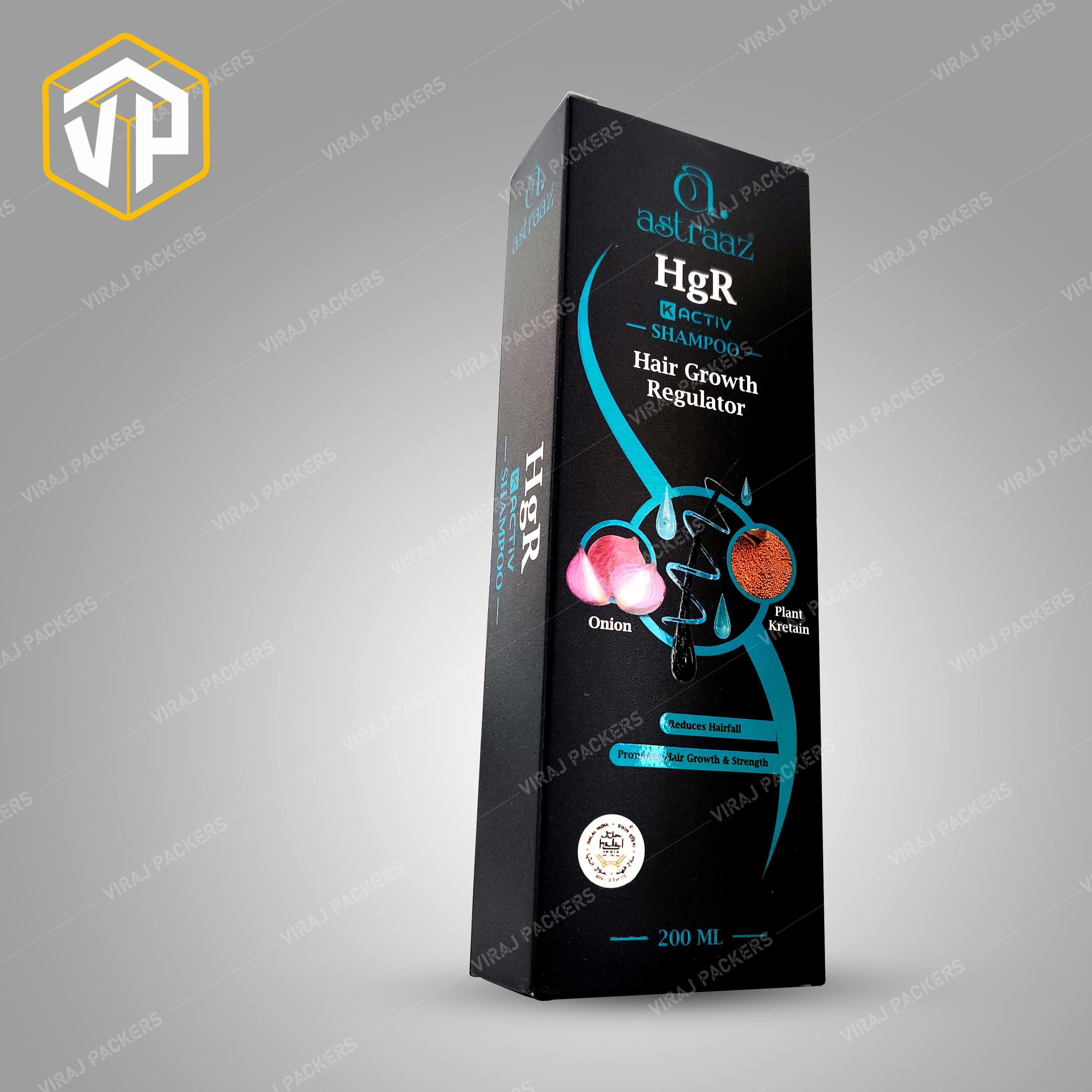 Customized Shampoo Packaging Box Manufacturer - Paper Material, Custom Size, Glossy Lamination Finish | Uv Offset Printing, Eco-friendly Design, Secure Closure Features