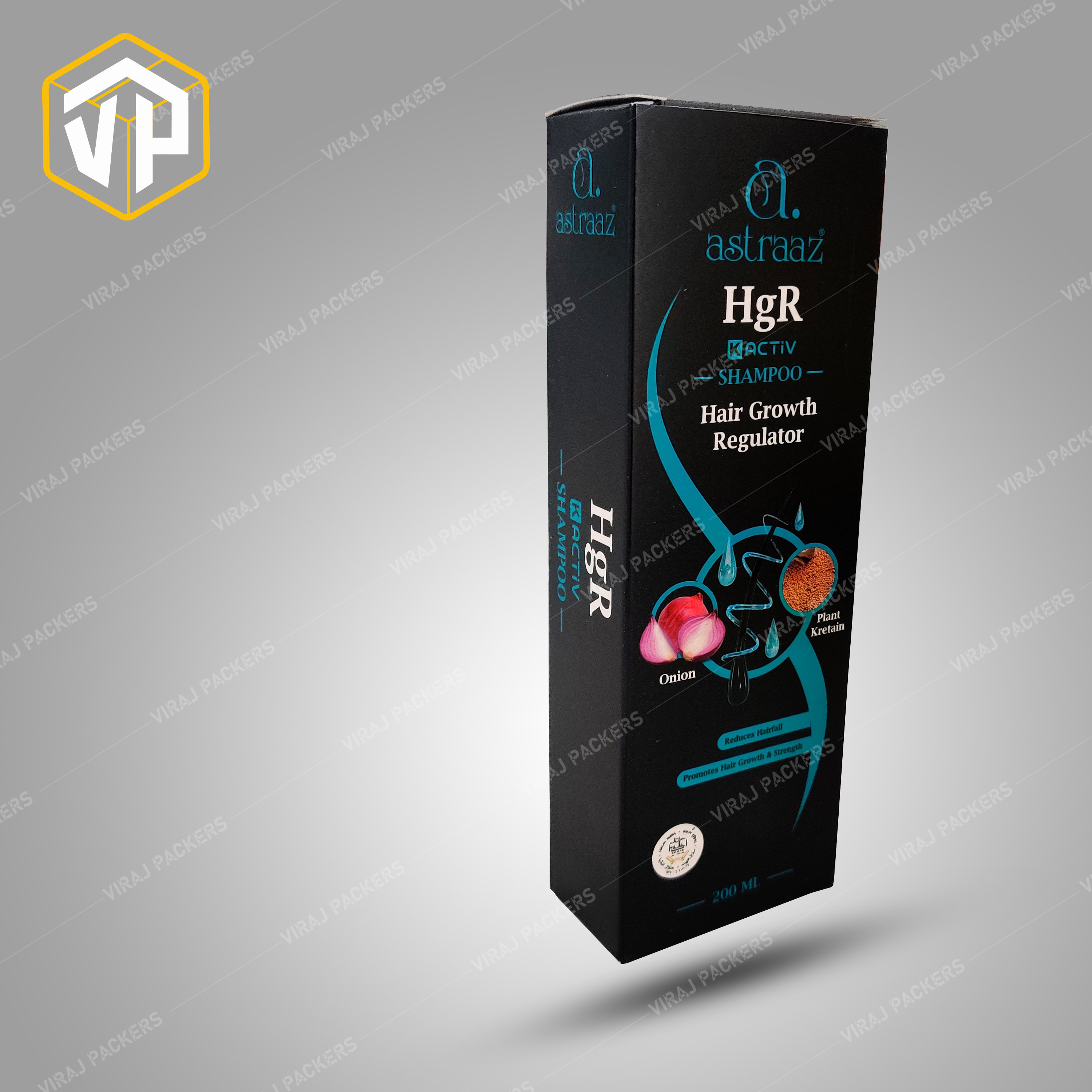 Customized Shampoo Packaging Box Manufacturer - Paper Material, Custom Size, Glossy Lamination Finish | Uv Offset Printing, Eco-friendly Design, Secure Closure Features