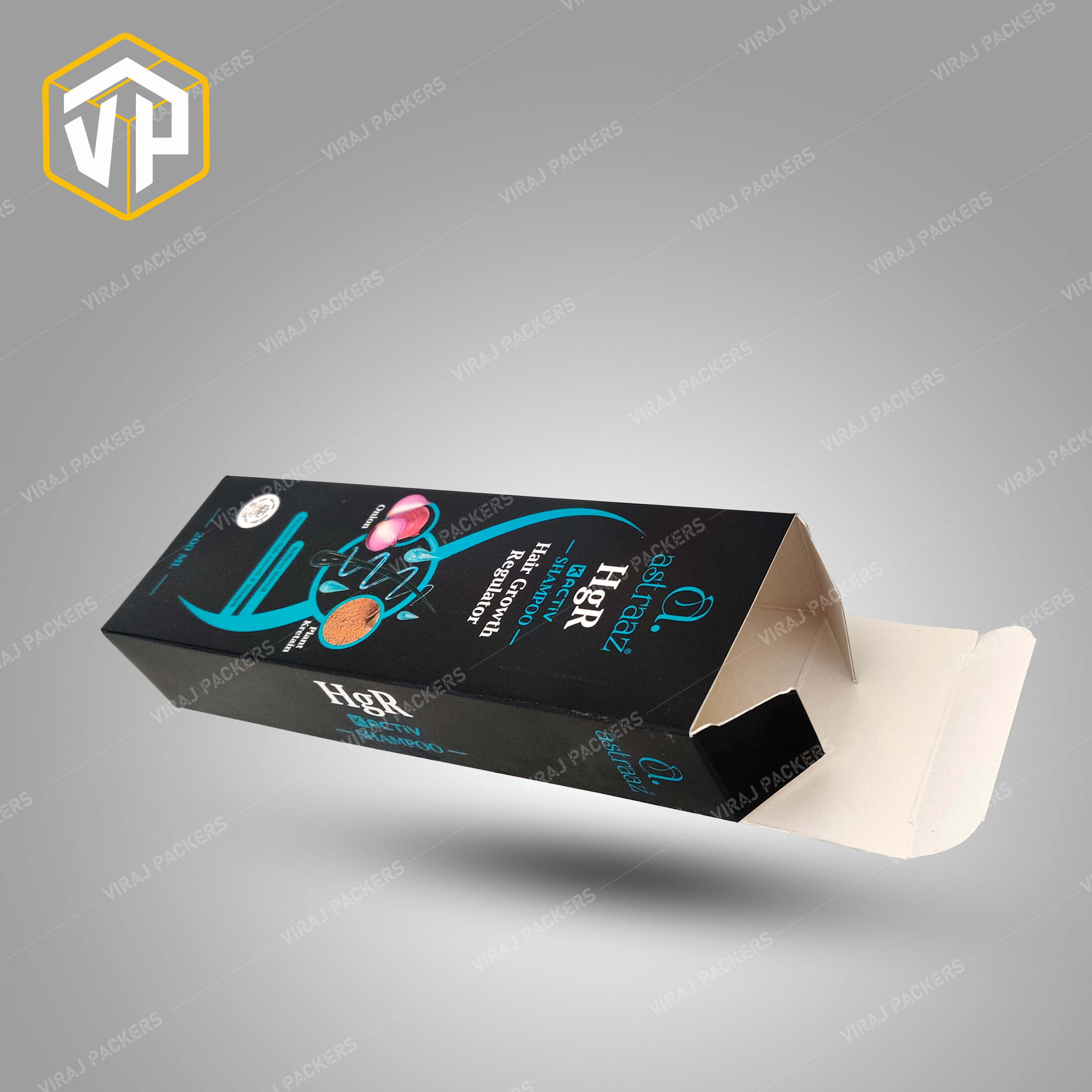 Customized Shampoo Packaging Box Manufacturer - Paper Material, Custom Size, Glossy Lamination Finish | Uv Offset Printing, Eco-friendly Design, Secure Closure Features