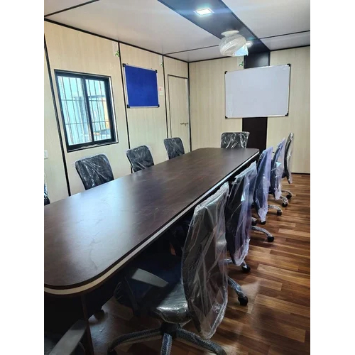 Portable Conference Cabin - Floor Material: Mild Steel