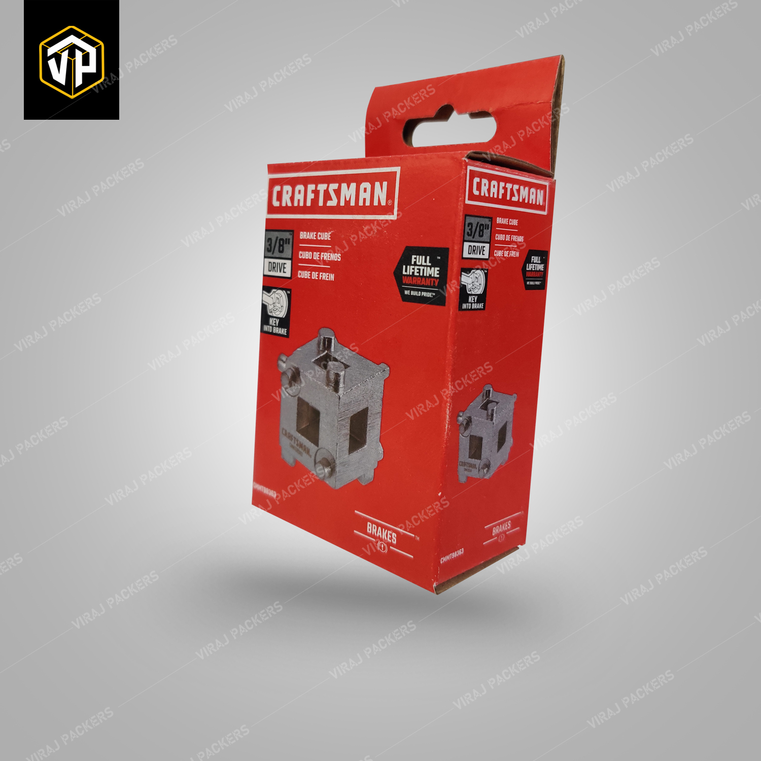 Customized Brake Cube Packaging Boxes - High-quality Paper, Various Sizes Available, Glossy Lamination Finish, Uv Offset Printing, Secure Closure Mechanisms, Eco-friendly Materials, Custom Inserts For Protection
